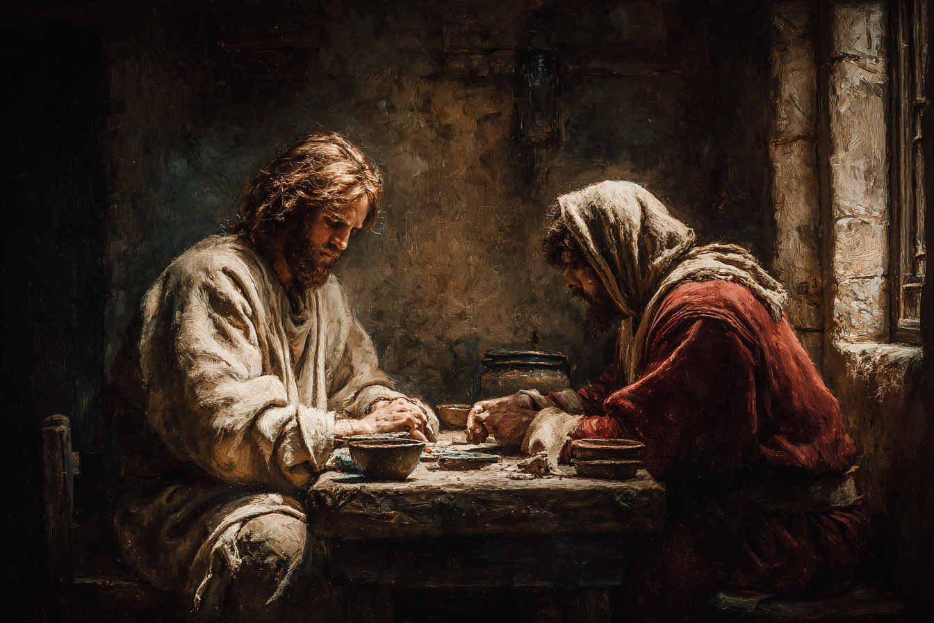 The parable of the talents from Matthew